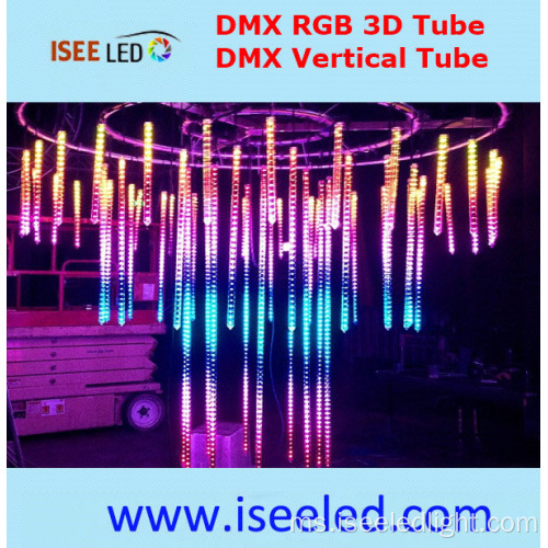 Tube LED Crystal DMX 3D